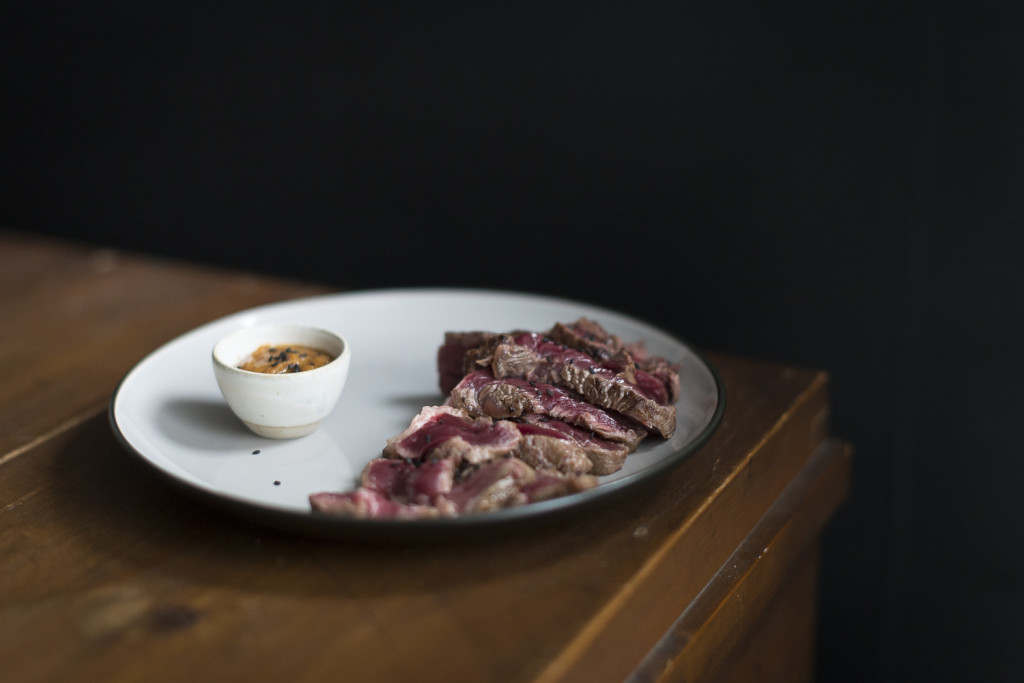 Entrecôte with Miso Dip