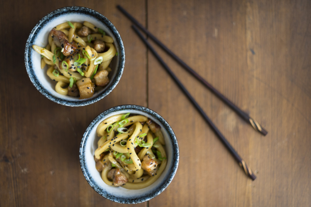 Udon with Pork Belly
