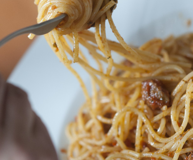 Ein Traum: Super schnelle und fantastische Spaghetti mit Wurstbällchen
