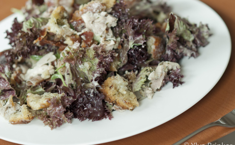 Weltbester Caesar Salad, natürlich nach Jamie. Und pssst! – das Geheimnis liegt in den Crôutons!