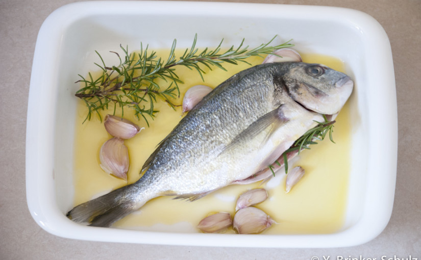 Film-Food Tag: Julie & Julia ODER Französisch lecker: Gebackene Dorade mit Beurre Blanc