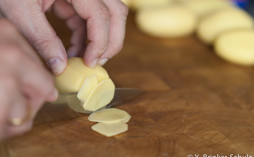 Wochenende! Mit „British Breakfast“ & leckerem Abendessen aus dem Ofen: Kartoffelgratin!