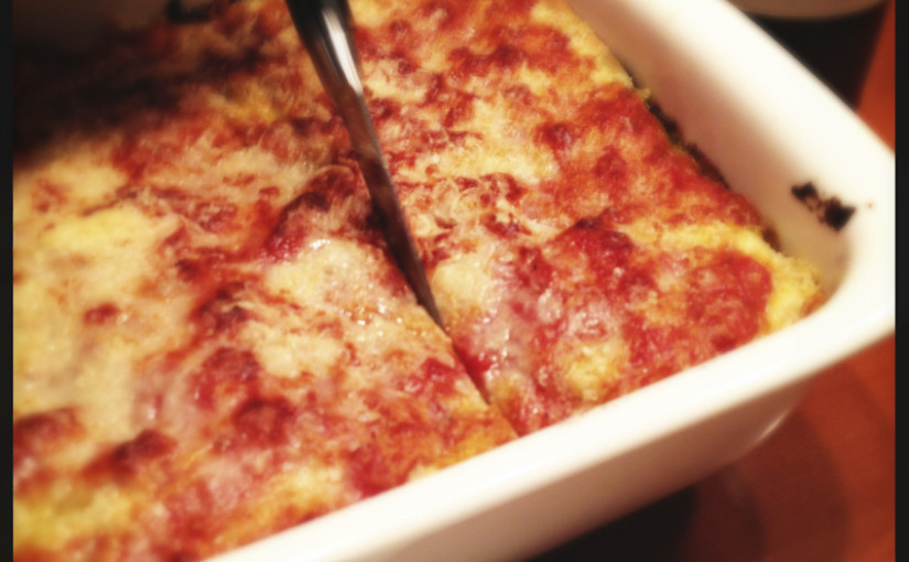 Vegetarische Lasagne mit selbst gemachten Nudelplatten und Tipp für schöne Food-Fotos vom Handy