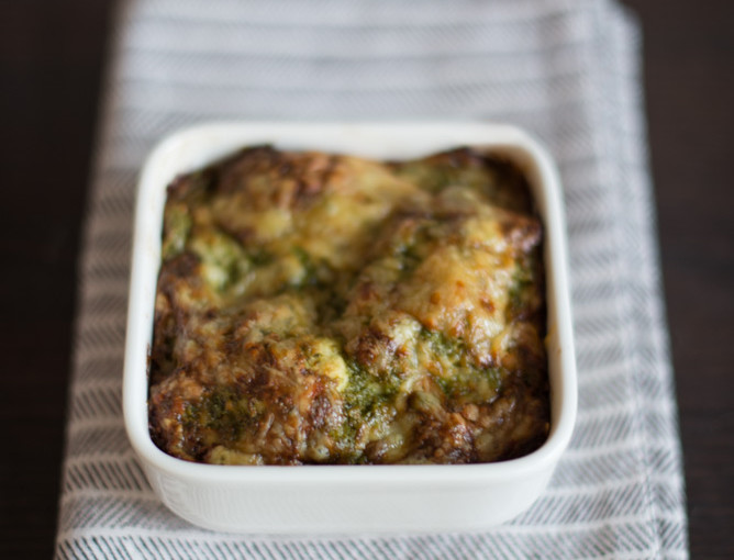Eine Idee, zwei Rezepte: Bärlauch-Lasagne