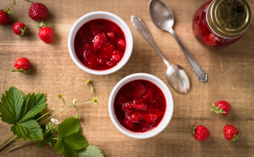 Strawberry compote